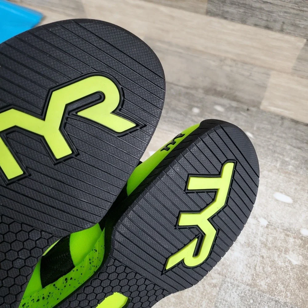 TYR L-1 Lifter Womens Shoes Sz 6 Athletic Weightlifting Neon‎ Sneakers